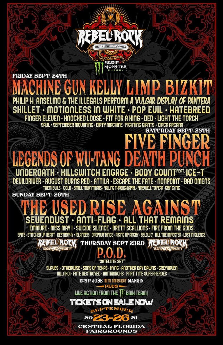 Florida’s REBEL ROCK Festival Canceled