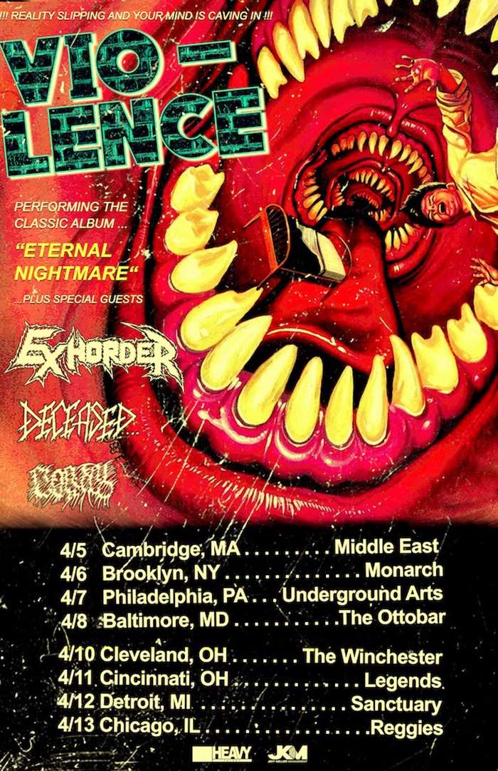 Exhorder unveil Spring 2024 tour dates with Vio-lence, Deceased, and more
