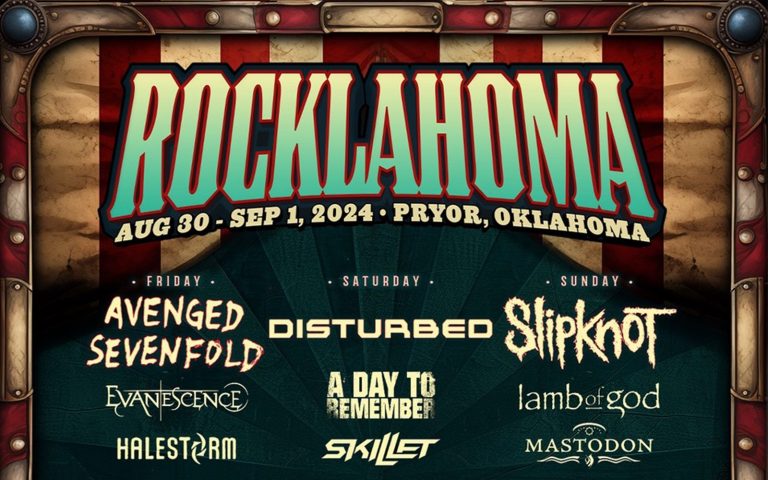SLIPKNOT, DISTURBED & AVENGED SEVENFOLD To Headline Rocklahoma 2024