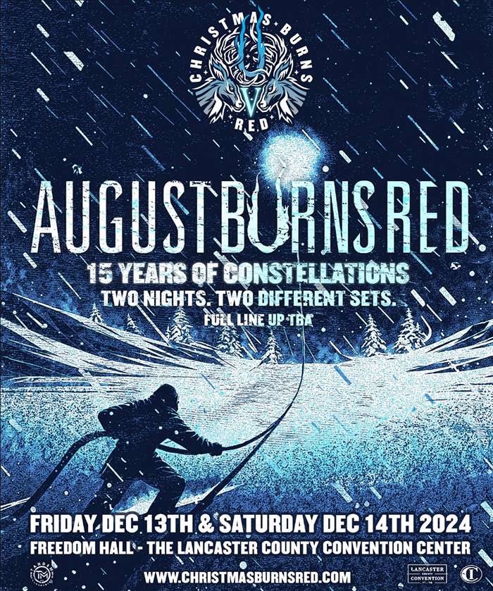 August Burns Red to celebrate 15 years of 'Constellations' at Christmas