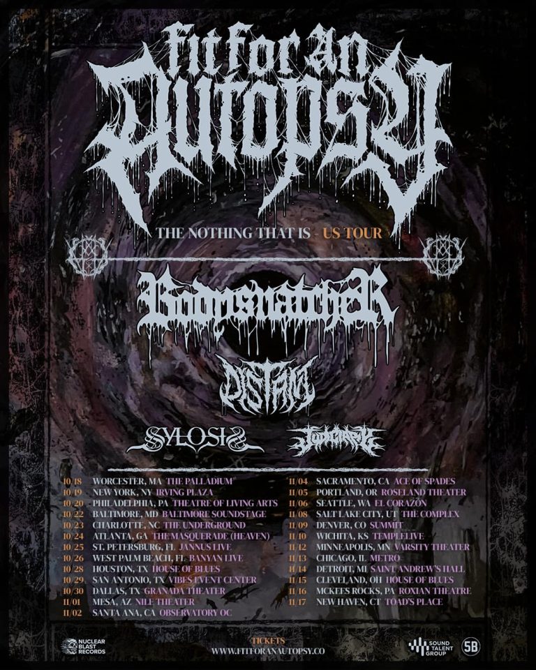 BODYSNATCHER & DISTANT Announce More Dates Around FIT FOR AN AUTOPSY’s Tour