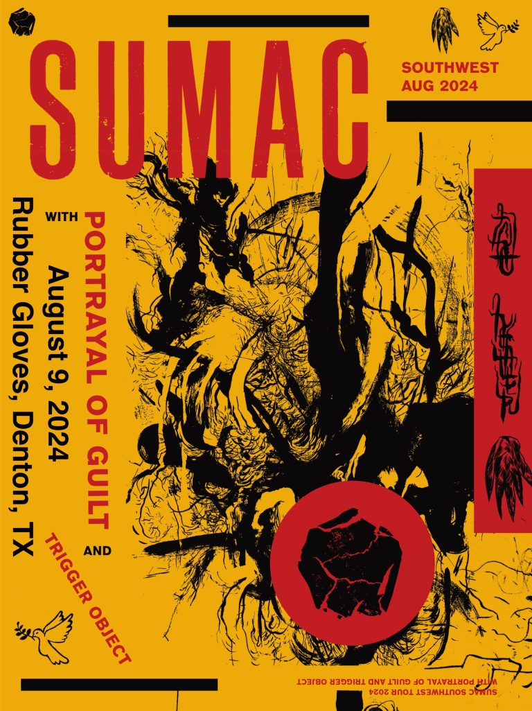 SUMAC Announces US Tour With PORTRAYAL OF GUILT & TRIGGER OBJECT