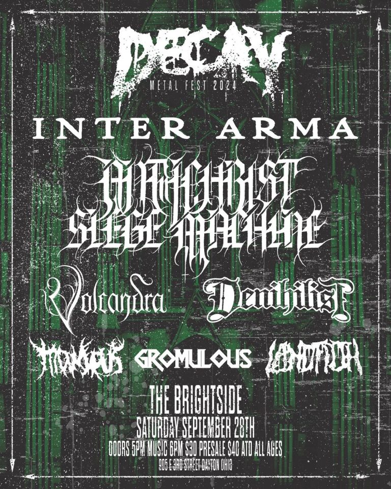 Decay Metal Fest 2024 poster and lineup announced