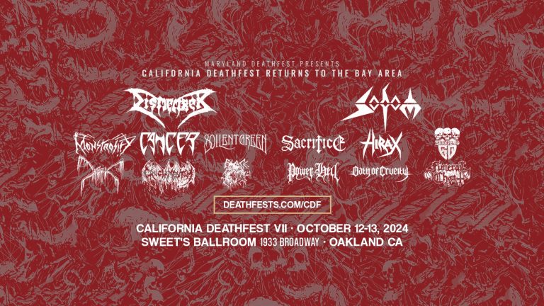 California Deathfest will return to the Bay Area on October 12-13