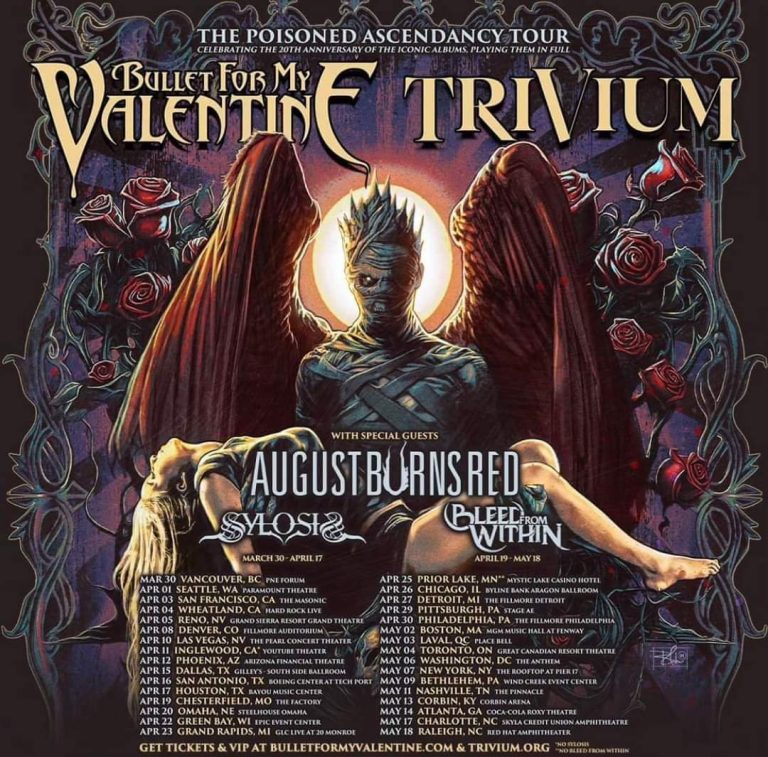 Bullet for My Valentine and Trivium Announce Co-Headlining 2025 North American Tour