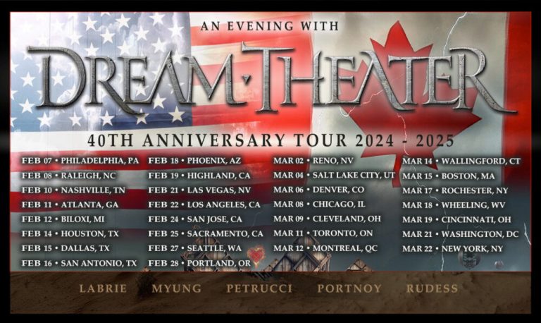 DREAM THEATER Announces February/March 2025 North American Tour