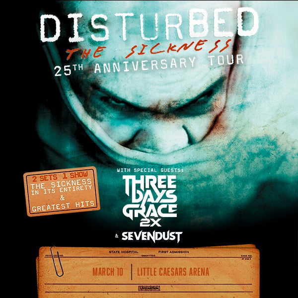 DISTURBED Establishes 110,897 Direct-To-Fan Connections On ‘The Sickness 25th Anniversary Tour’