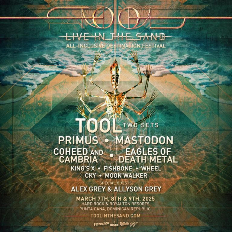TOOL Announces Their Own Beachfront Destination Festival