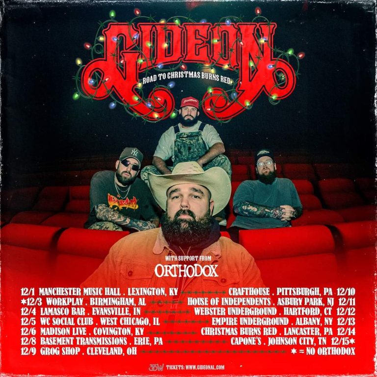 Gideon & Orthodox Announce December Tour