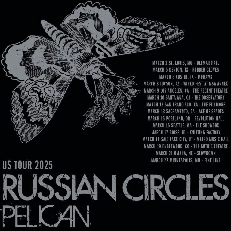 RUSSIAN CIRCLES & PELICAN Announce US Tour