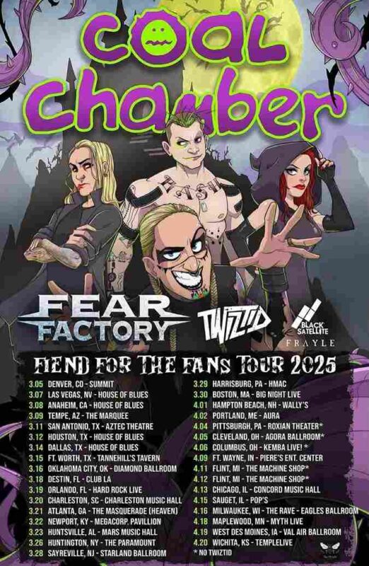 DEZ FAFARA Postpones All COAL CHAMBER & DEVILDRIVER Tour Plans To Focus On His Health