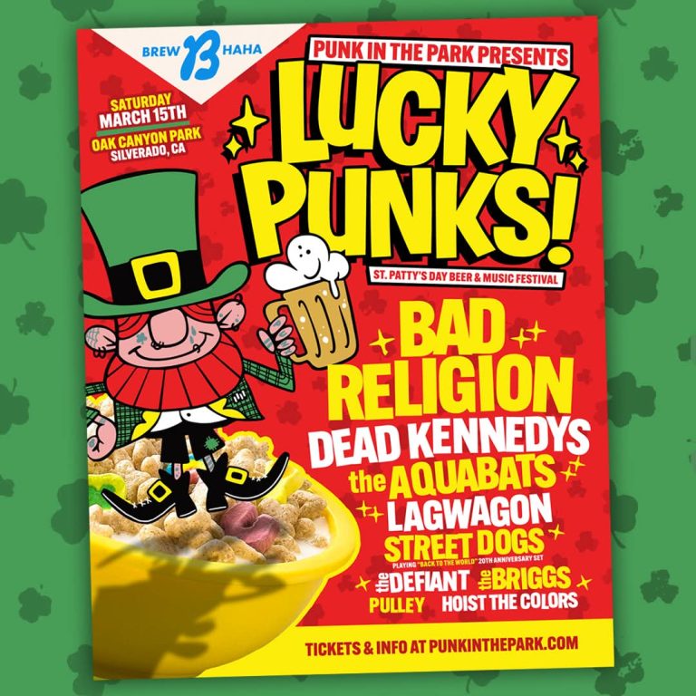 BAD RELIGION And DEAD KENNEDYS To Headline California’s LUCKY PUNKS! Festival