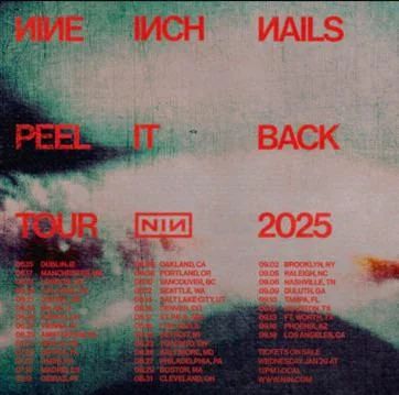 NINE INCH NAILS Announces Peel It Back World Tour