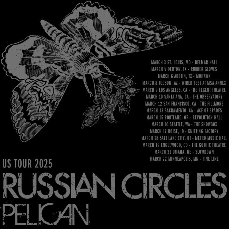 RUSSIAN CIRCLES & PELICAN Announce US Tour