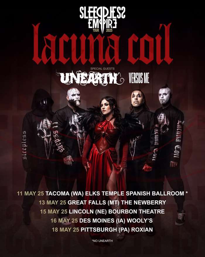 Unearth share headlining tour off dates during Spring tour with In Flames, Machine Head, & more