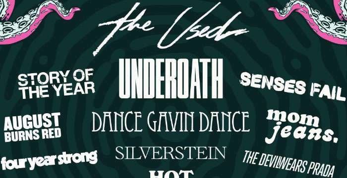 2026 ‘Emo’s Not Dead’ Cruise to feature The Used, Underoath, Silverstein, Dance Gavin Dance, more