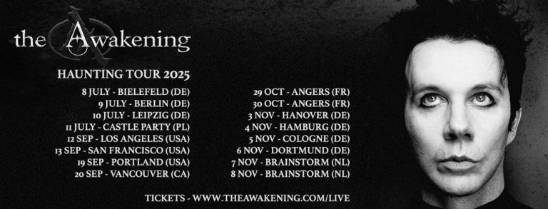 The Awakening reveal all European and US dates for their “Haunting Tour 2025”
