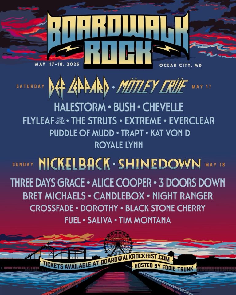 Alice In Chains to replace Mötley Crüe at 2025 Boardwalk Rock festival