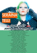 Former BURNING WITCHES Vocalist SERAINA TELLI Touring North America For The First Time Supporting VISIONS OF ATLANTIS