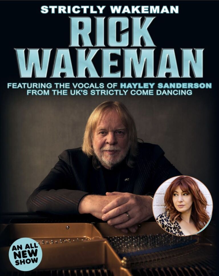 RICK WAKEMAN Announces New US Tour Featuring Vocalist HAYLEY SANDERSON