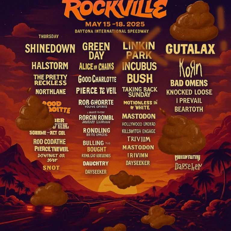 BREAKING: Welcome To Rockville 2025 Kicks LINKIN PARK Off Headliner Slot, Replaces Them With GUTALAX: “People Want Real Shit”