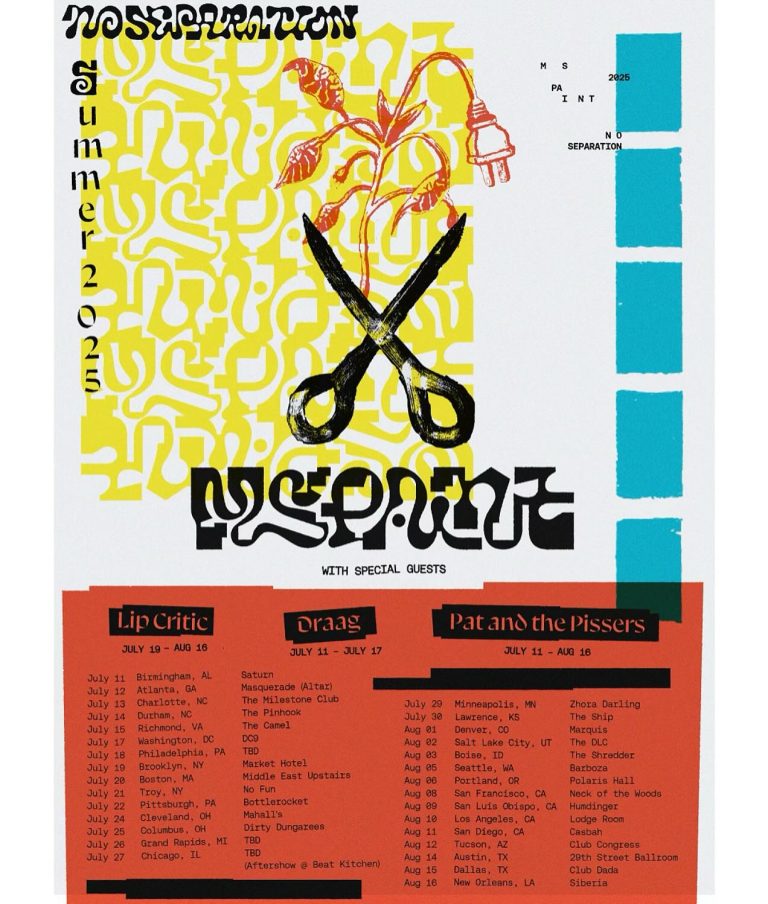 MSPAINT announce US tour