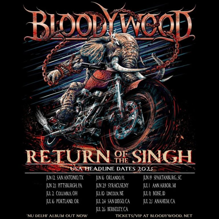 BLOODYWOOD – Four US Headline Shows Added To BABYMETAL June / July 2025 Support Tour