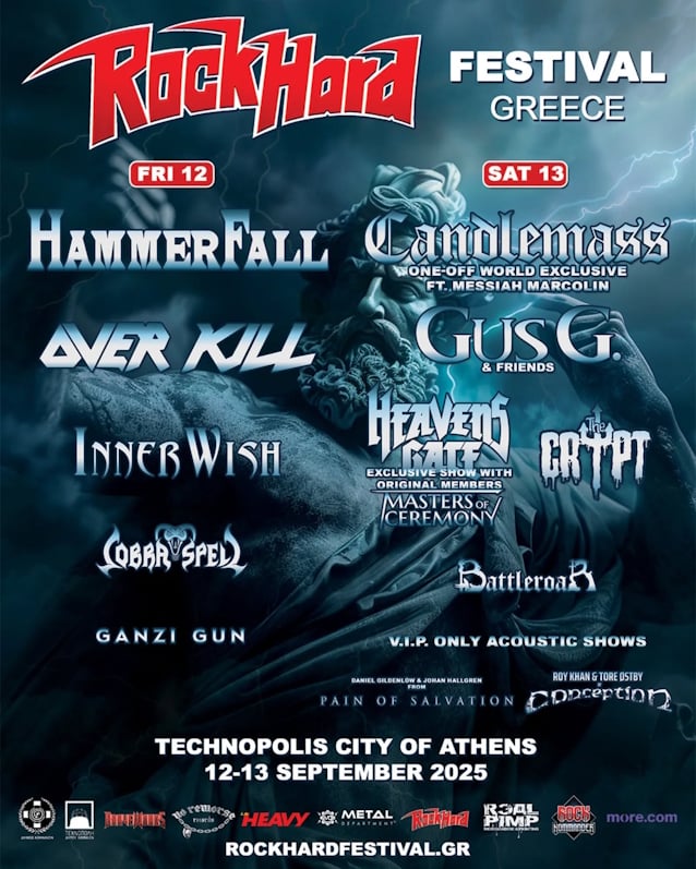 CANDLEMASS's LEIF EDLING Reiterates Athens Concert With MESSIAH MARCOLIN Will Be A One-Off: 'We Have No Recording Plans'