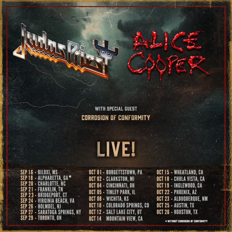 CORROSION OF CONFORMITY Announce US Headline Dates Around JUDAS PRIEST / ALICE COOPER Tour
