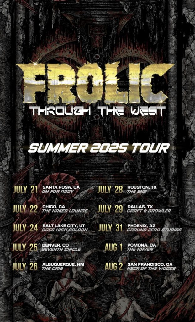 FROLIC Announce Seven-State Southwestern US Tour