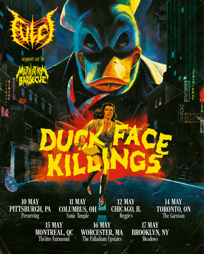 Fulci Return to North America for Their ‘Duck Face Killings Tour’ Next Week