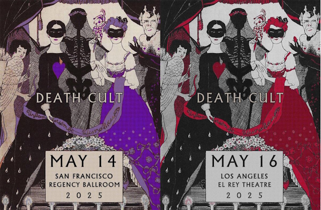 IAN ASTBURY and BILLY DUFFY Announce Two Intimate DEATH CULT U.S. Shows