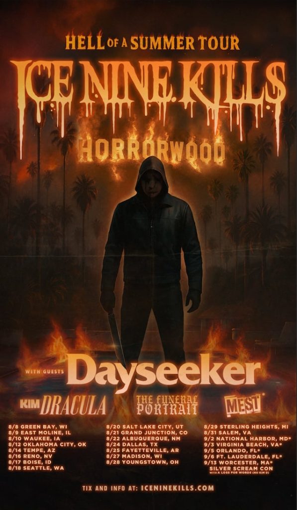 ICE NINE KILLS Announces 'Hell Of A Summer Tour' For August/September 2025