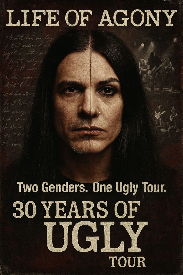 LIFE OF AGONY Announces “30 Years of Ugly” Tour, Promises Keith Caputo Will Change Genders Every Other Night for Maximum Emotional Whiplash