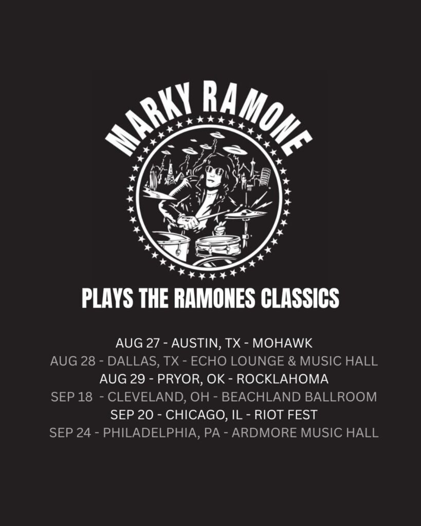 MARKY RAMONE’S BLITZKRIEG Confirmed For Rocklahoma And Riot Fest; US Tour Dates Announced