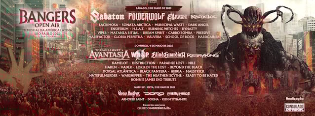 Watch: KERRY KING Performs At Brazil’s BANGERS OPEN AIR Festival