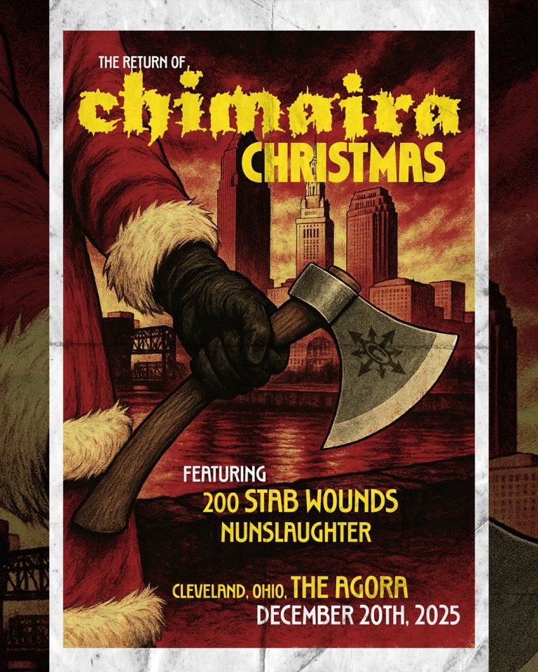 Chimaira announce Chimaira Christmas with 200 Stab Wounds and Nunslaughter