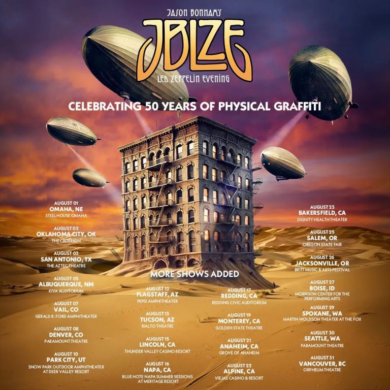 Jason Bonham’s Led Zeppelin Evening Announces Summer 2025 North American Tour