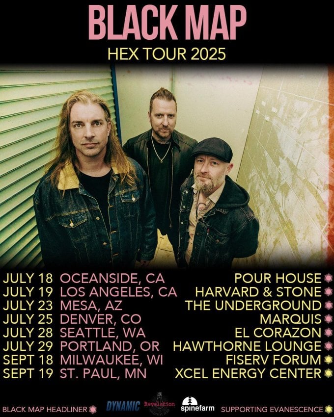 Black Map Announces US Headline Tour