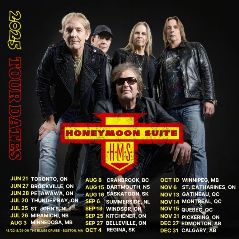 HONEYMOON SUITE Announce 2025 Canadian Tour Dates