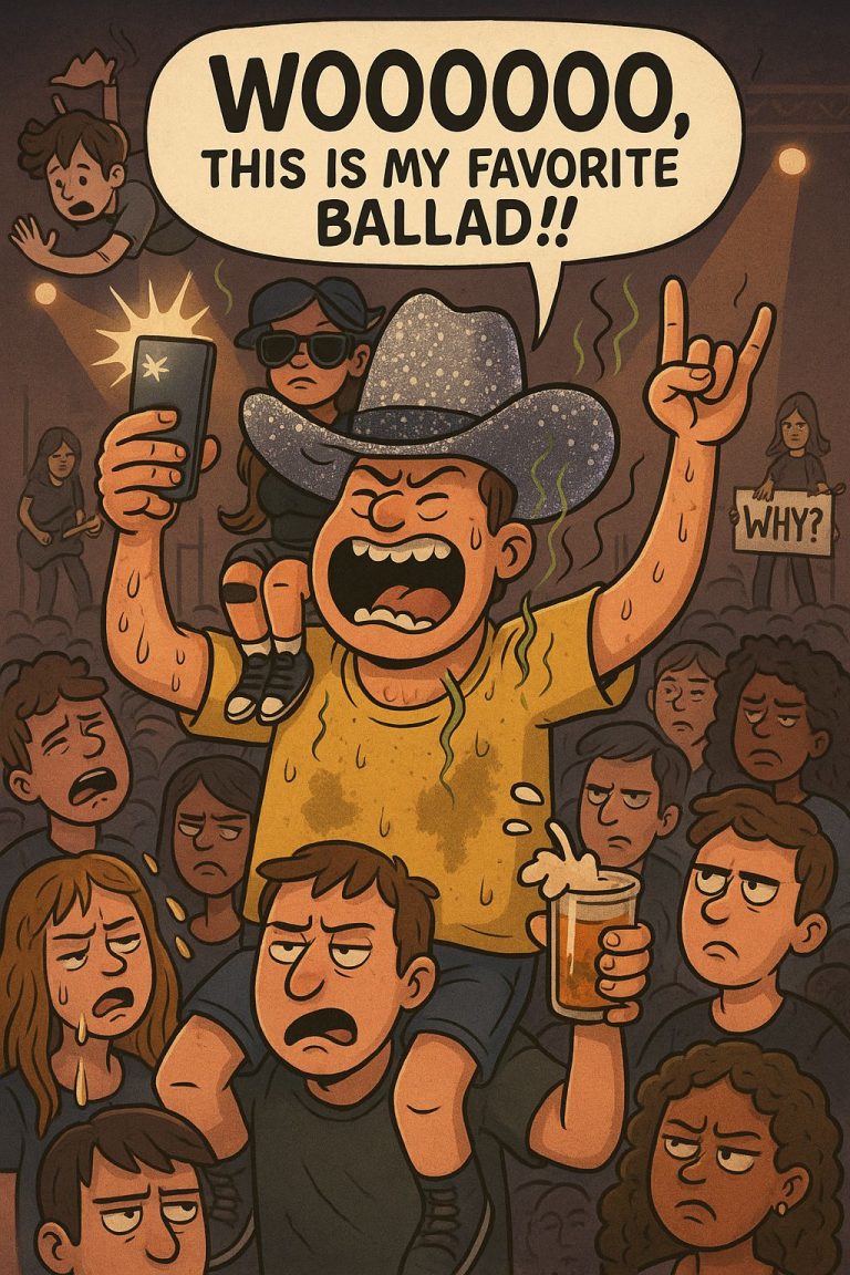 Top 10 Harmful Tips to Irritate Everyone at a Concert