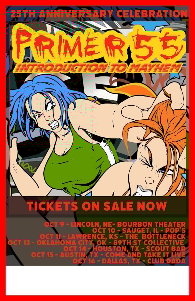 PRIMER 55 Announces First Shows In More Than A Decade