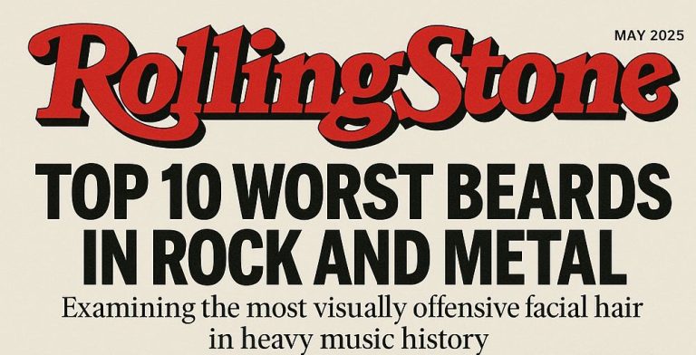 Rolling Stone Unleashes “Top 10 Worst Beards in Rock History” List, Absolutely No One Asked For It
