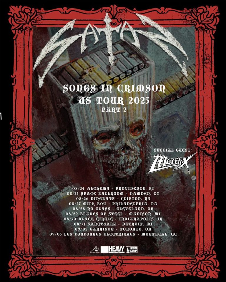 Satan: Heavy Metal Icons Announced August/September US dates