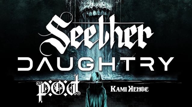 SEETHER And DAUGHTRY Announce Fall 2025 U.S. Tour With P.O.D.