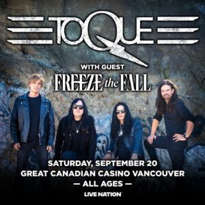 TOQUE Announces New Show, New Single