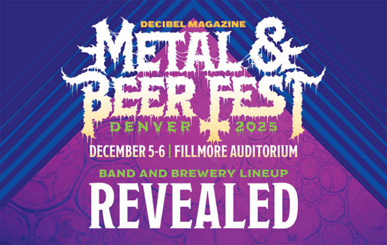 Full band lineup revealed for Decibel Magazine Metal & Beer Fest: Denver