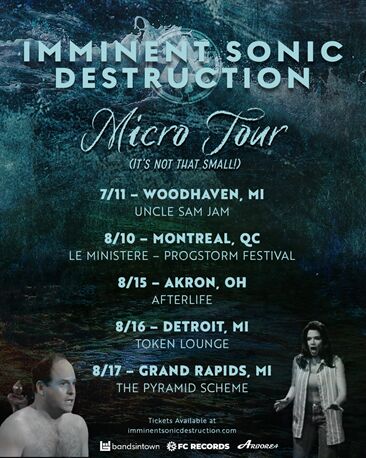 IMMINENT SONIC DESTRUCTION Announces Summer Tour Dates