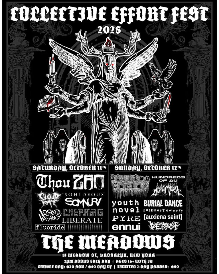 Thou, Zao, Gillian Carter and more announced for Collective Effort Fest in NYC