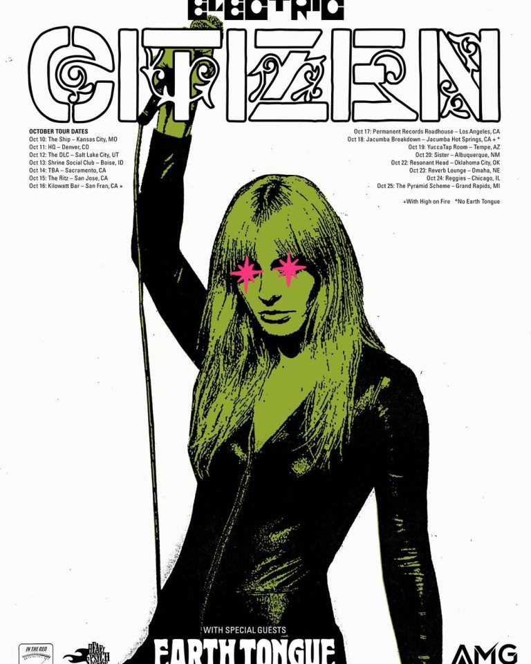 Electric Citizen – US Tour Dates Booked In October